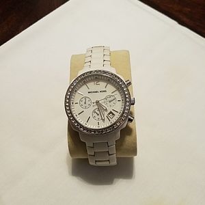 Michael Kors white watch Model# MK-5079